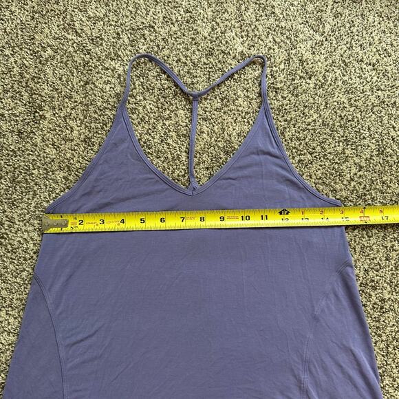 Lululemon purple sleeveless tie back spaghetti strap tank top - Picture 9 of 10
